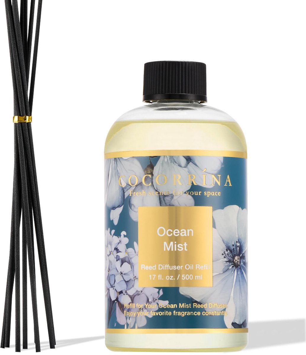 SolidKeus - Reed Diffuser Navulling Ocean Mist 500ml