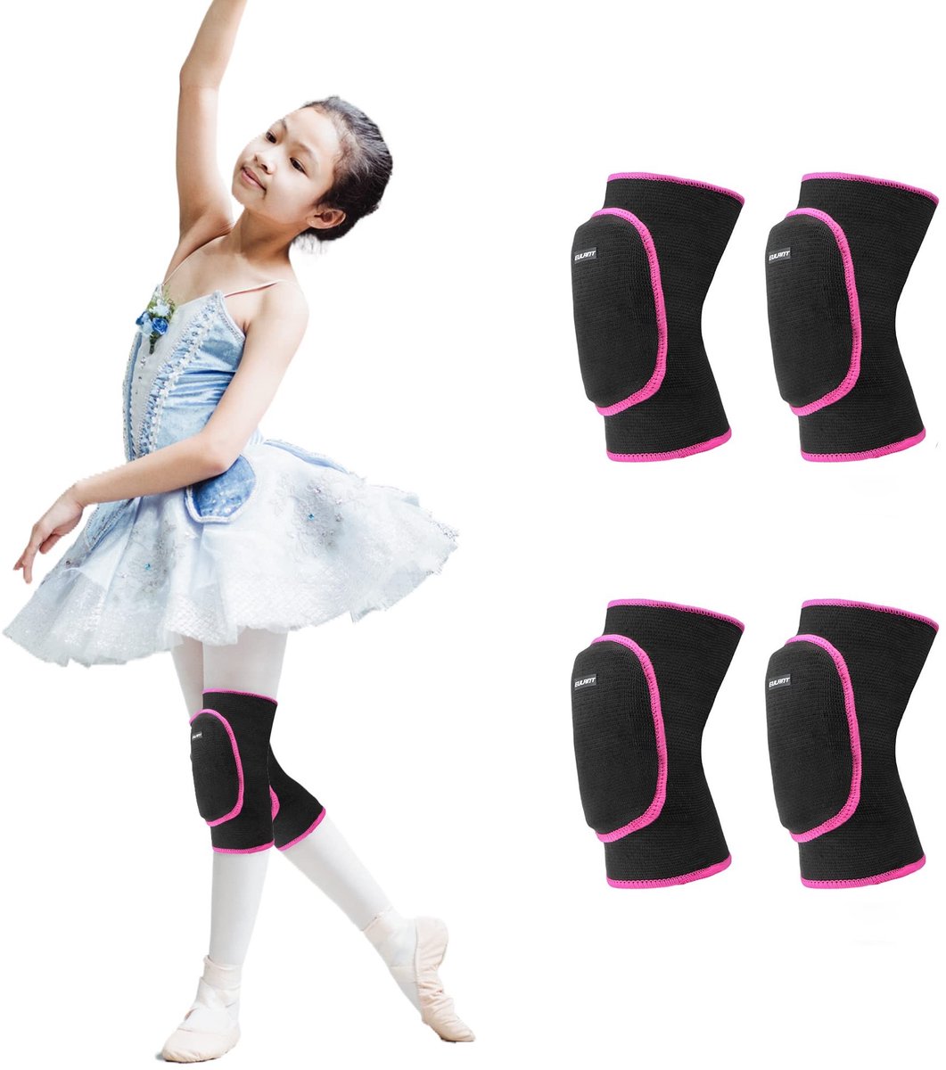 SolidKeus - Set van 2 Elastische Knie- en Ellenboogbeschermers voor Kinderen