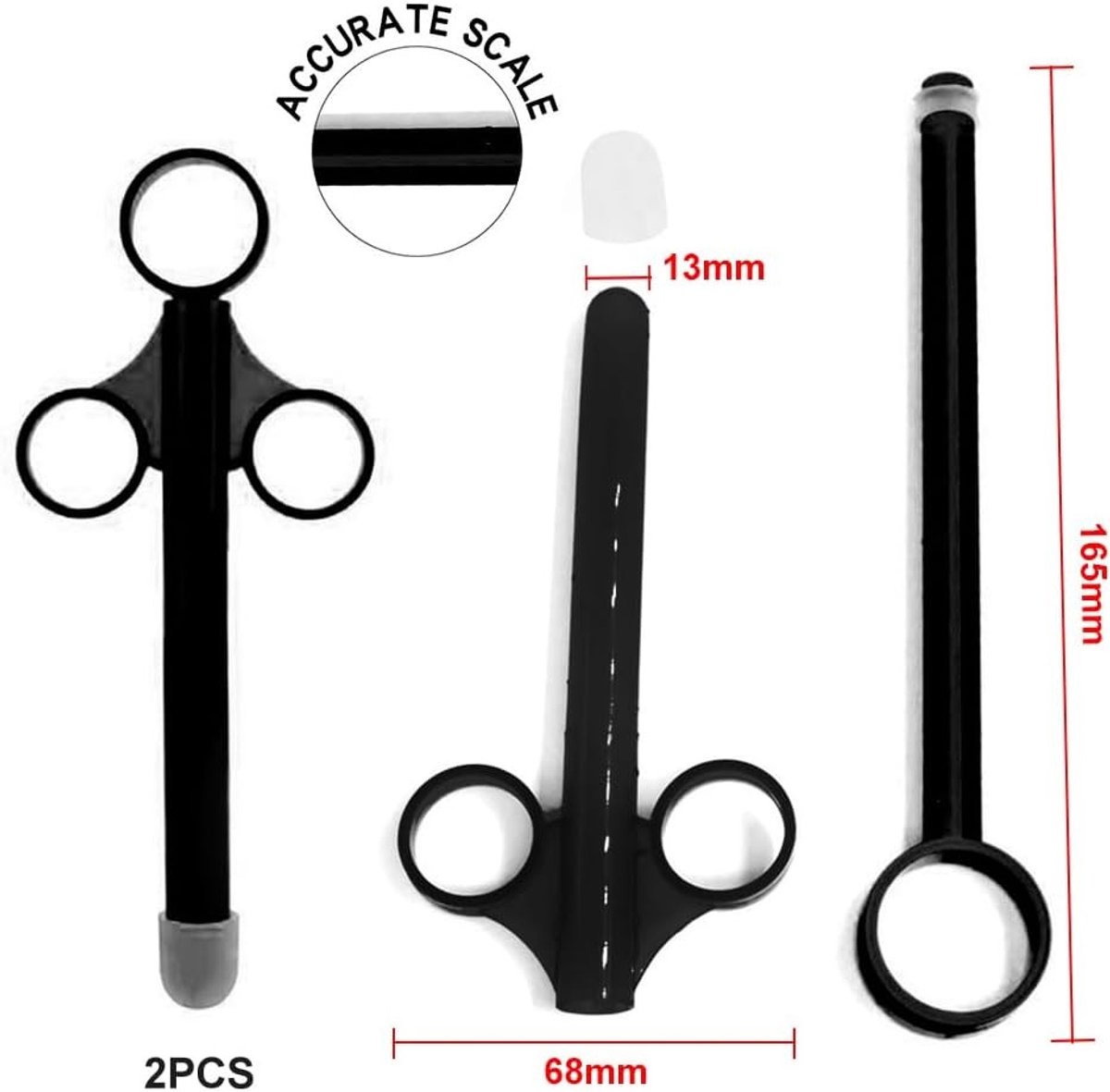 Herbruikbare Smeermiddel Applicator met Traction Ring en Vinger Grip - 2 Stuks, Ideaal voor Precisie en Schoonmaak van Smeermiddelen