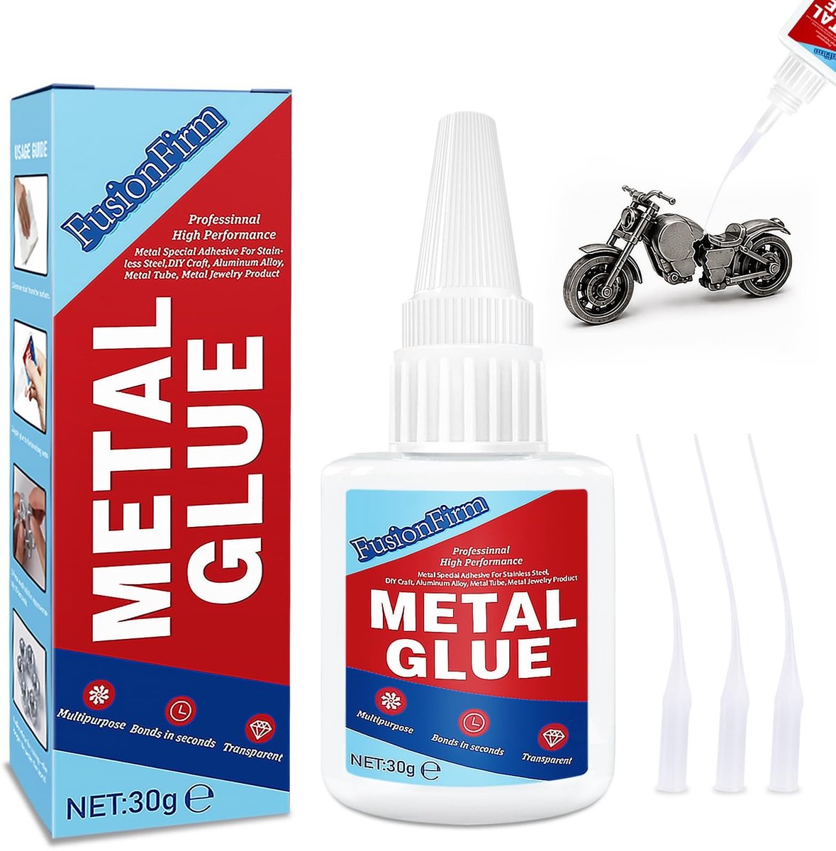 Omgoods - Super Lijm voor Metaal 30g Sneldrogend