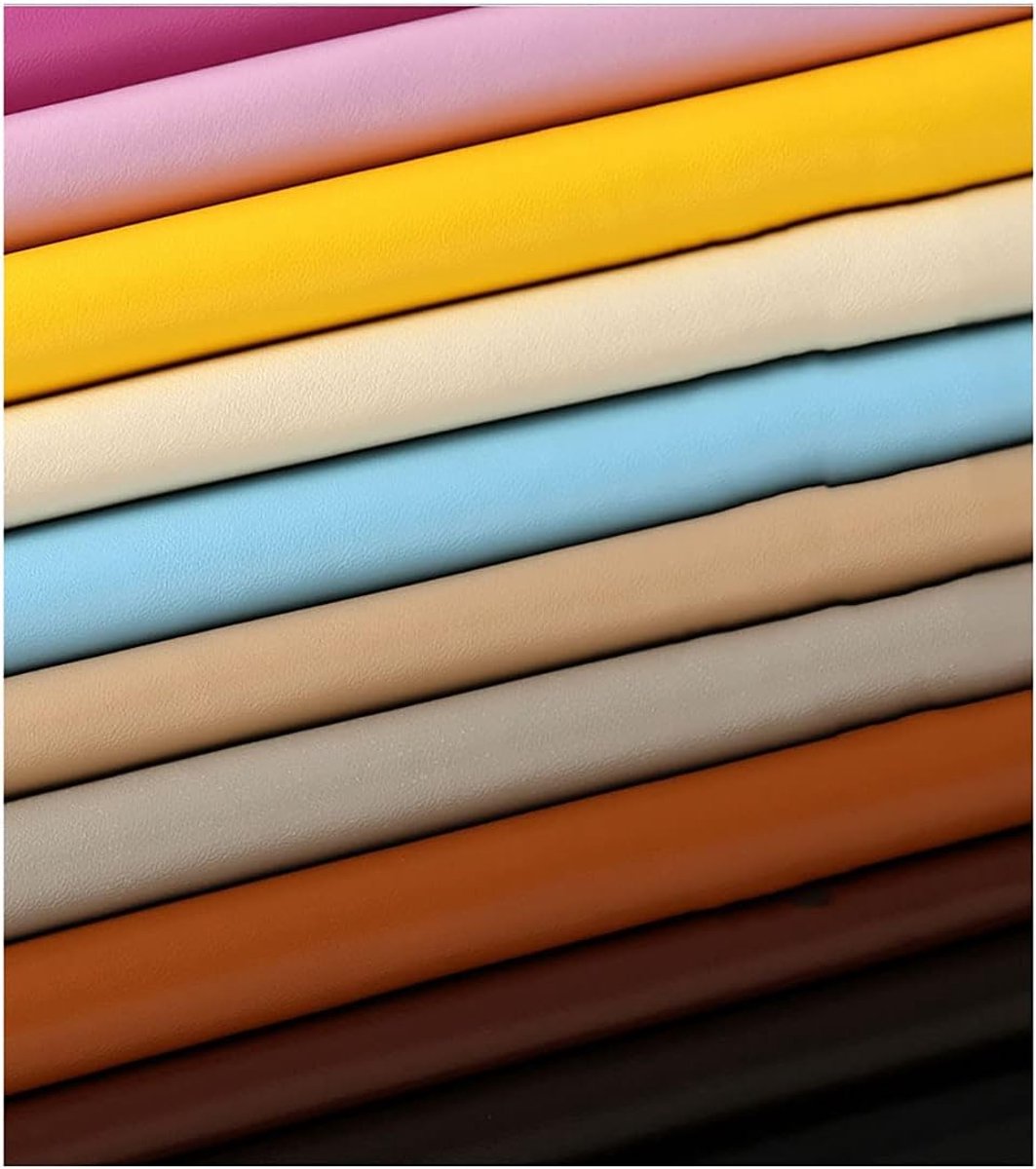 Stof voor bekleding Eco-leder reparatie lederen kunstleer kunstleer reparatie lederen kunstleer kunstleer bekleding C (grootte: 1.37x1m, kleur: rood)