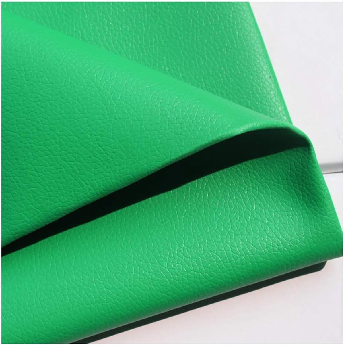 Wangk Kunstleer Kunstleer Vinyl Lederen Doek Bekleding Stof Materiaal Bekleding Kunstleer Kunstleer Bekleding Stof Synthetisch PVC Kunstleer Stof -Groen 1.38x4m