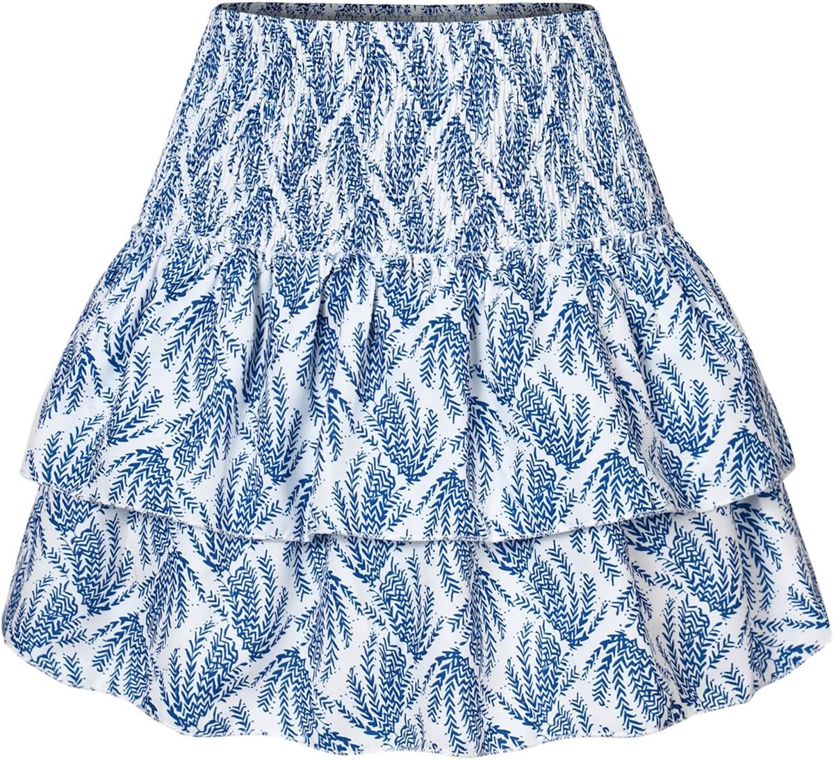 Mini-rok voor dames, hoge taille, ruches, 2-in-1, sexy tops voor feest, strand, vakantie