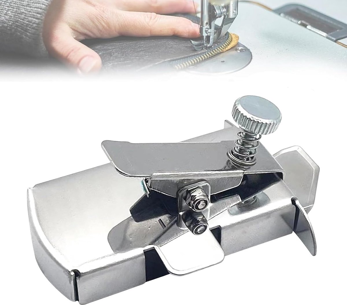 Naadgeleiding, multifunctionele anti-krul, magneetmeter, universele naaimachine-accessoires, magnetische naadgeleiding voor naaimachine, bevestigingsinstructie voor naaimachines,
