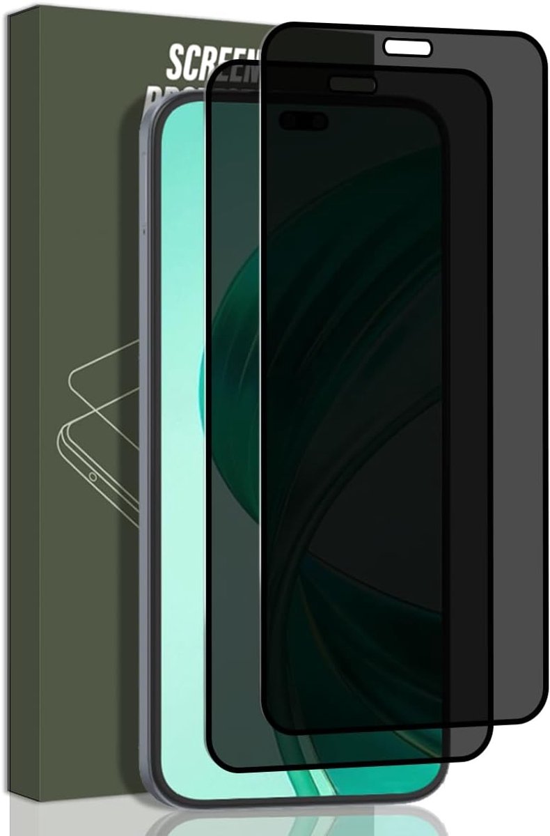 Anti-spion gehard glas voor Honor X8b Screen Protector, Bevat 2 Stuks Anti Spion Screen Protector, Transparant HD, Screen Protector voor Honor X8b