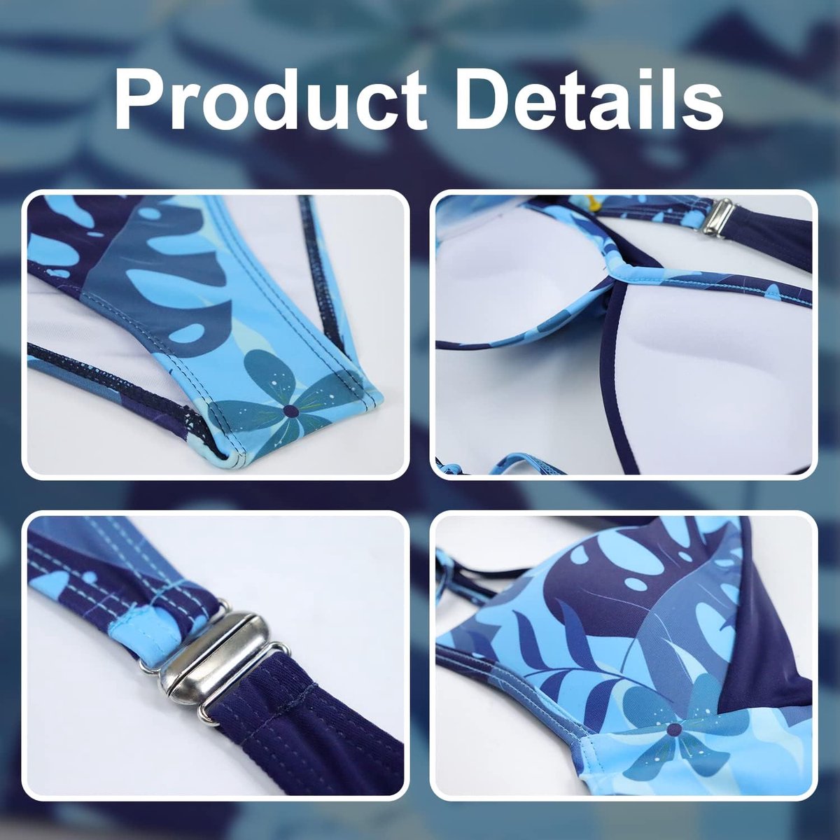 Tweedelig badpak voor dames, lifting, klassiek, dun, driehoekig, chique bikiniset