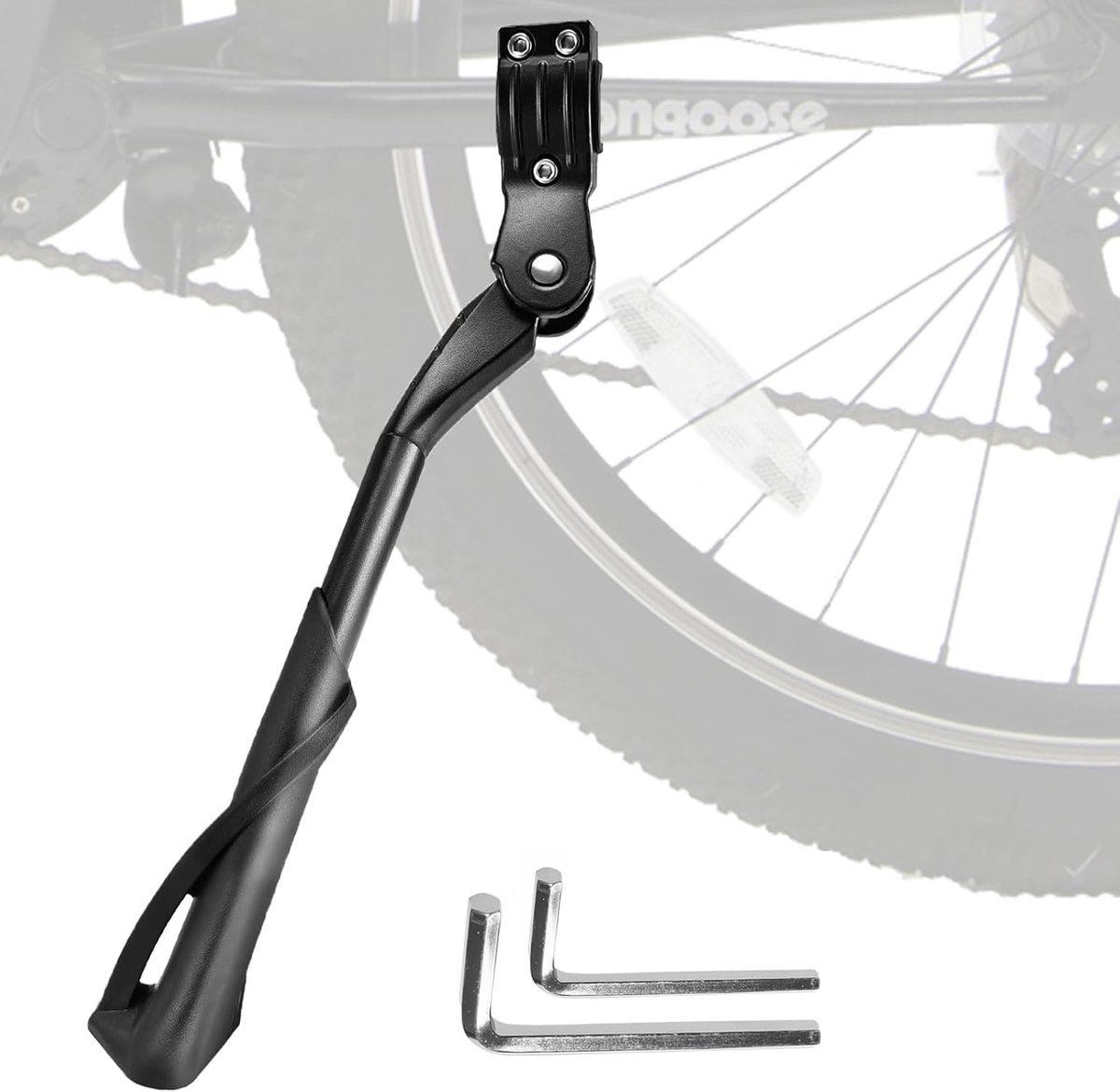 Fietsstandaard van 24-29 inch, in hoogte verstelbare fietsstandaard, stabiele fietsstandaard voor mountainbike, trekkingfiets, stadsfiets, pendelfietsen