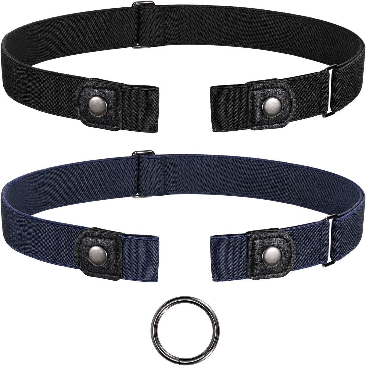 Leren Riem voor Dames - Stijlvolle Gesp, Hoogwaardige Vintage en Modieus Design - Uitstekend voor Jeans, Jeansbroek, Shorts