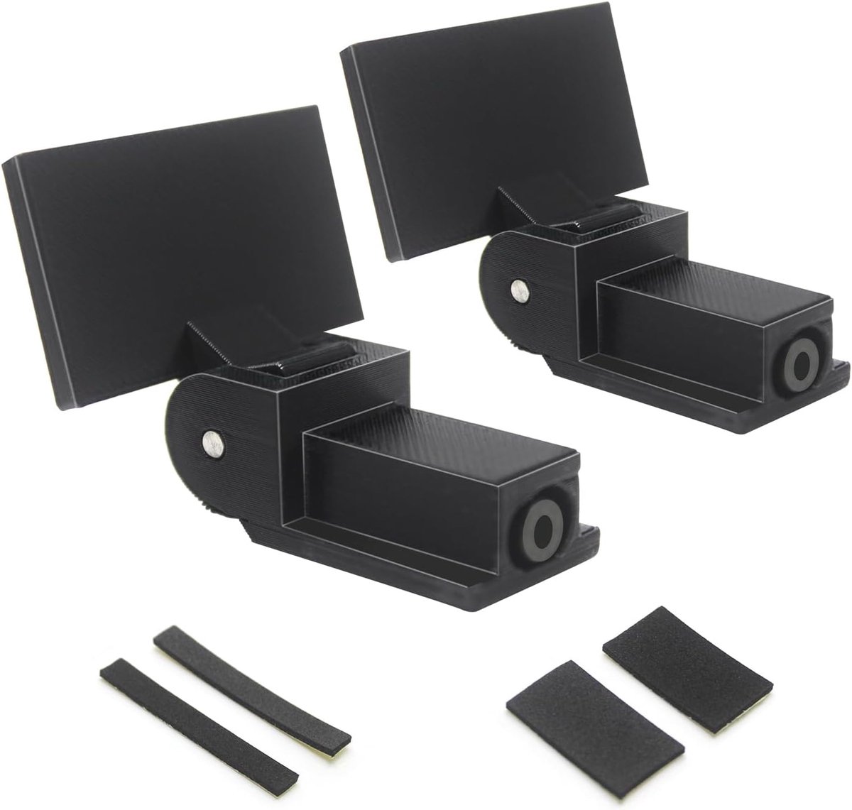 2 stuks stofafdekking - scharnier - platenspeler onderdelen compatibel met PS-LX310BT - AT-LP60xBK - AT-LP60XBT - AT-LP120xBTUSB modellen van platenspelers