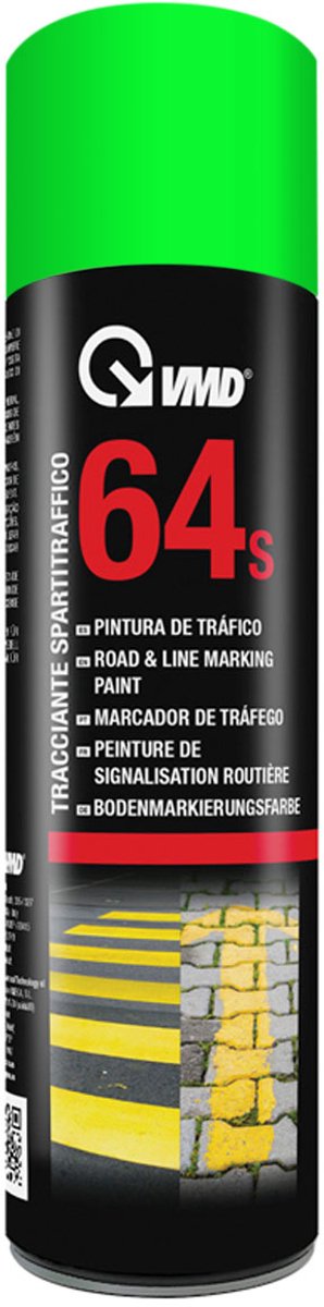 Markeringsspray Groen 500 ml – Permanente Markeerverf voor Asfalt, Beton, Metaal en Hout – UV- en Slijtvast [17264S-GR]
