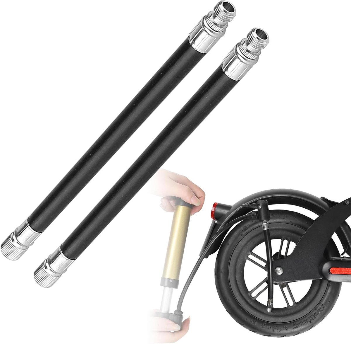 Ventielverlenging voor elektrische scooter Xiaomi M365 1S Essential Pro 2 voor fiets, motorfiets, MTB
