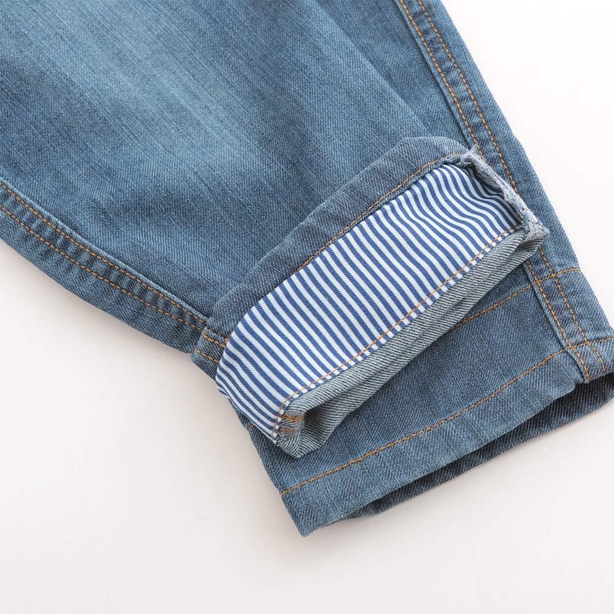 Jongens Tuinbroek, Kinderbroek Jeans - Blauw, 3-10 Jaren