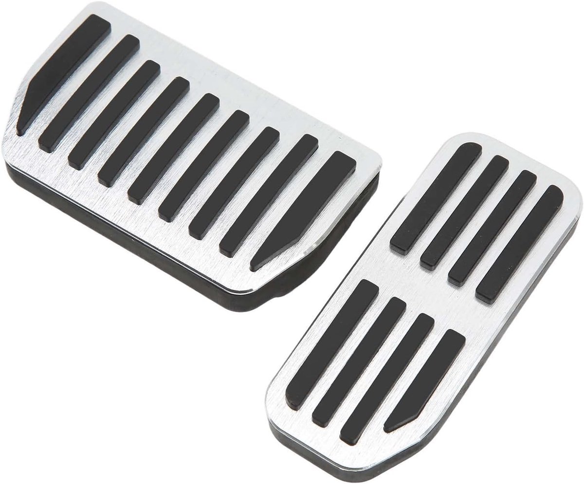 Boorpedaal Antislip Aluminium Gas- en Rempedaalafdekking Geen Boorvoet Gasrempedaalafdekking Rem- en Gaspedaalafdekkingen voor F E I PACE XE XF