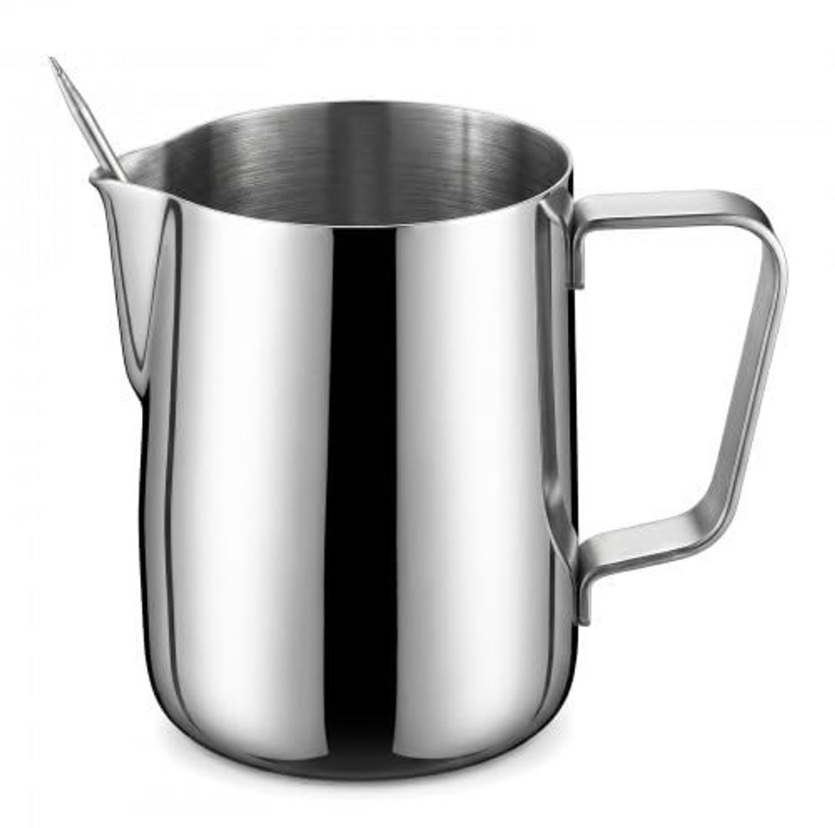 SolidKeus - RVS Melkopschuimkan met Decoratieve Pen, 350 ml