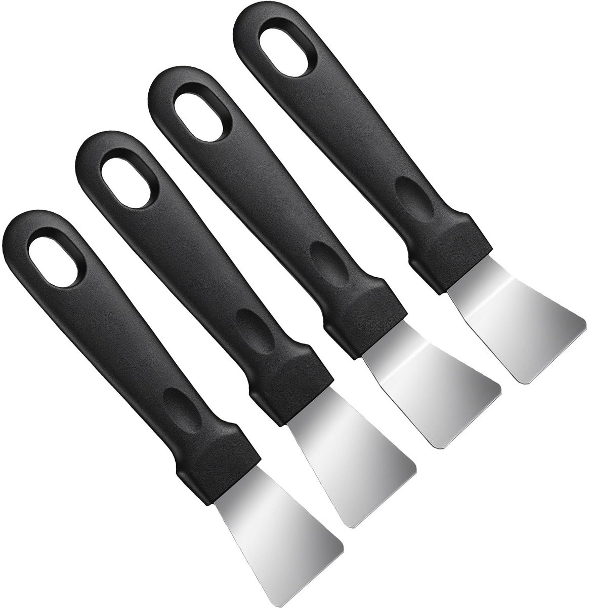 SolidKeus - Set van 4 RVS Spatula's voor 3D Printers