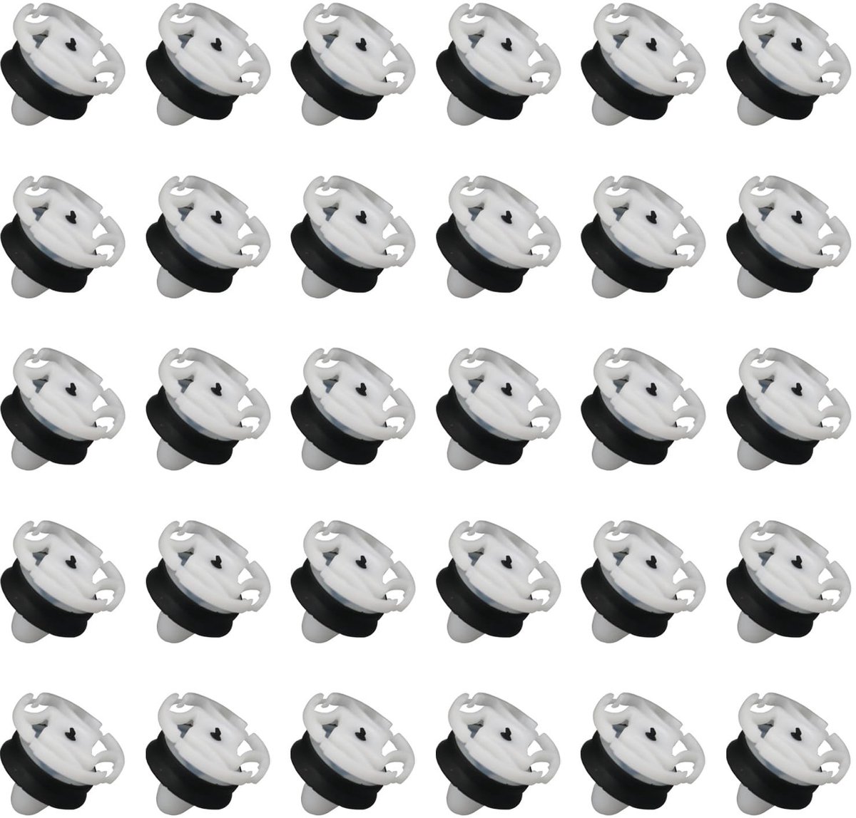 SolidKeus - Set van 30 Trim Clips voor Voertuigen, Plastieken Rivet Clips