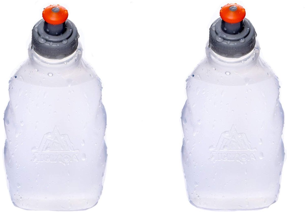 SolidKeus - Set van 2 BPA-vrije Drinkflessen 250ml
