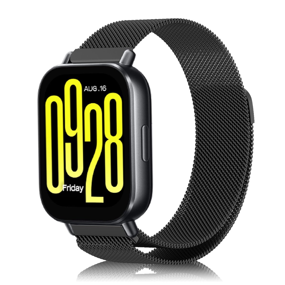 SolidKeus - 22mm Milanese Loop Magnetische Horlogeband voor Xiaomi Horloges