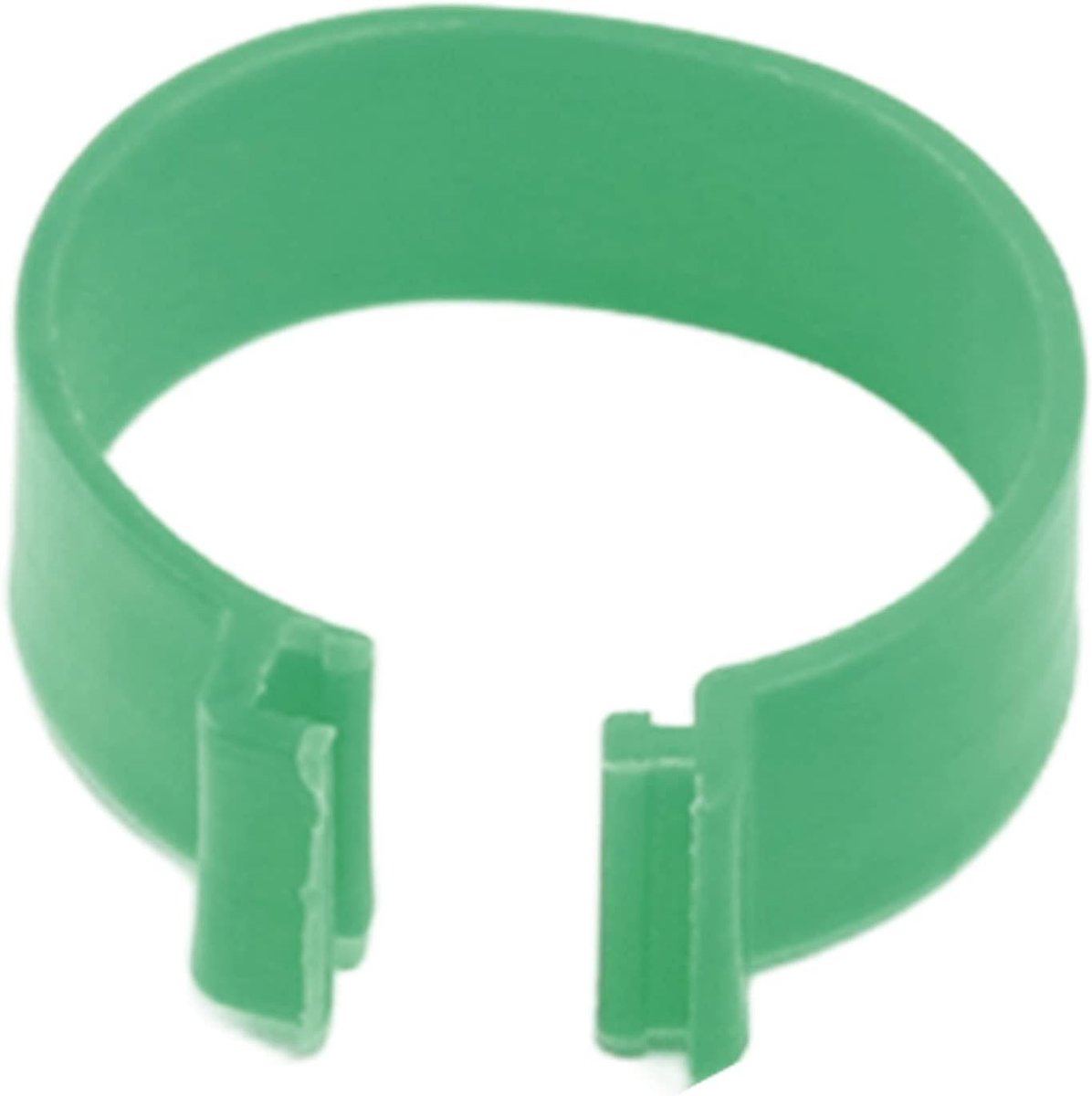 Poultry Feet Ringen voor Identificatie van Kippen, Eenden en Ganzen - 100 Stuks Open Type Buckle Leg Bands (18mm) voor Efficiënte Dierenhouderij