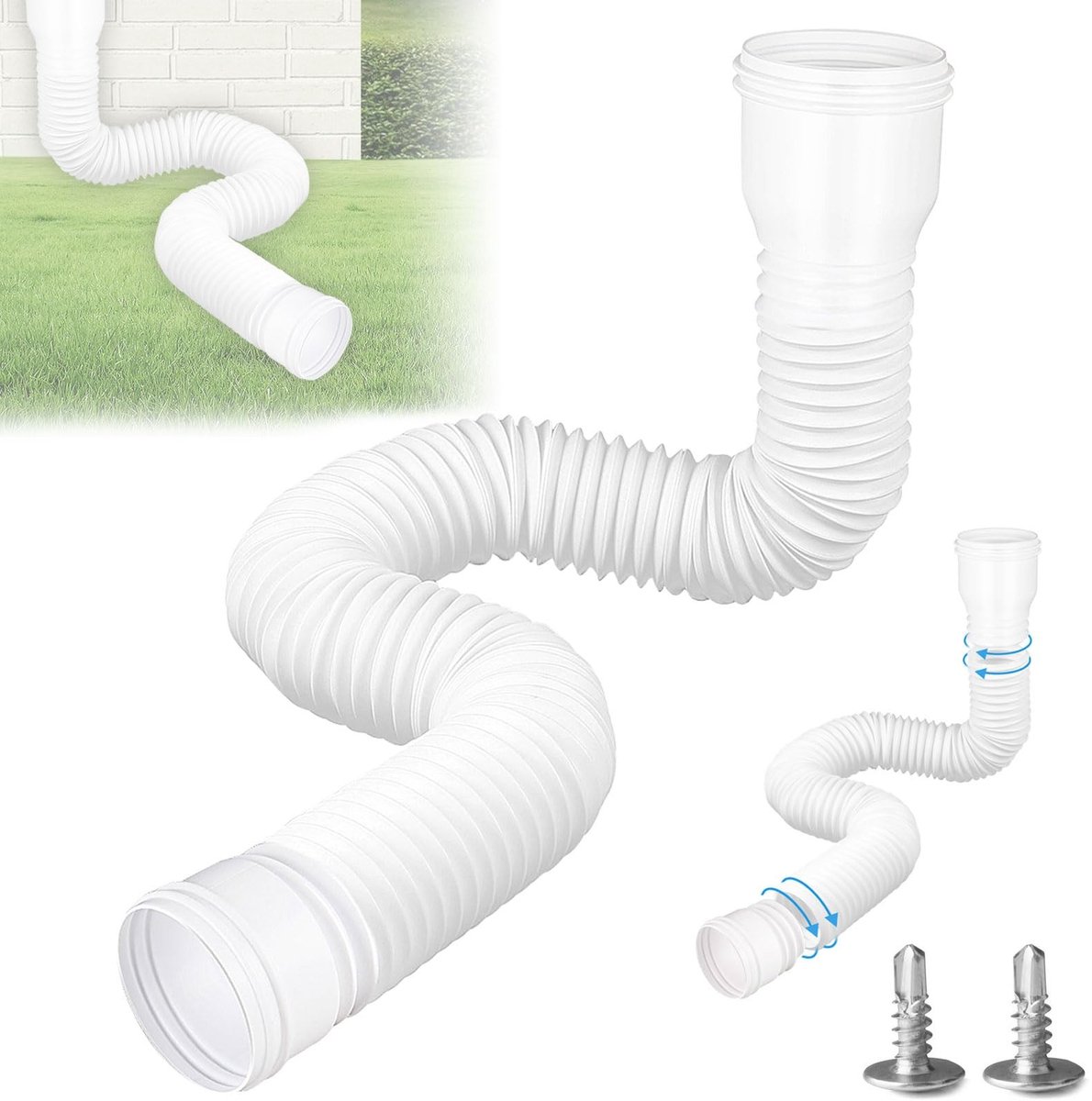 SolidKeus - Flexibele Afvoerpijp voor Regenwater