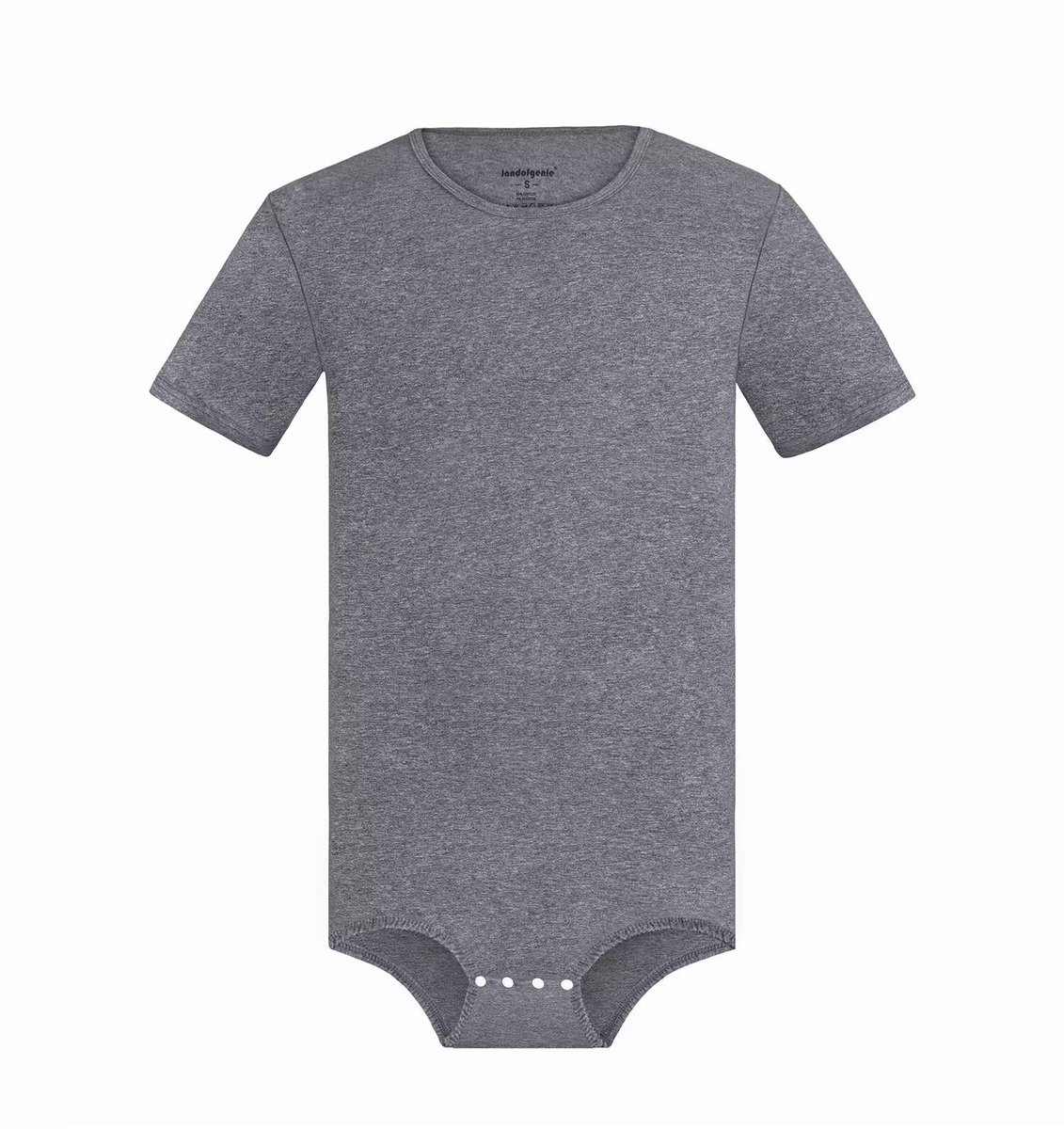 SolidKeus - Korte Mouwen Romper Pyjama voor Mannen