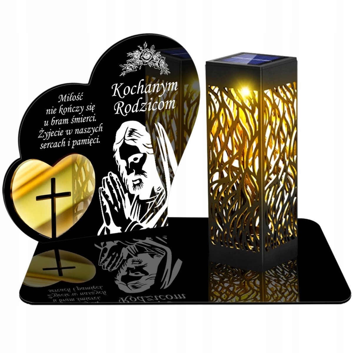 LED Solar Candle XL - Eeuwige vlam voor het graf