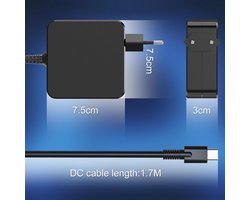 65W USB-C Laptop Lader Geschikt voor ASUS, Lenovo ThinkPad/Yoga, Huawei MateBook, MacBook Pro/Air, HP Chromebook, Acer Chromebook, Google, Samsung – USB-C Voeding