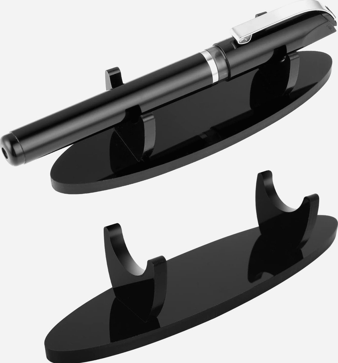 Stabiele acryl pen-displaystandaard - Elegante bureau-organizer