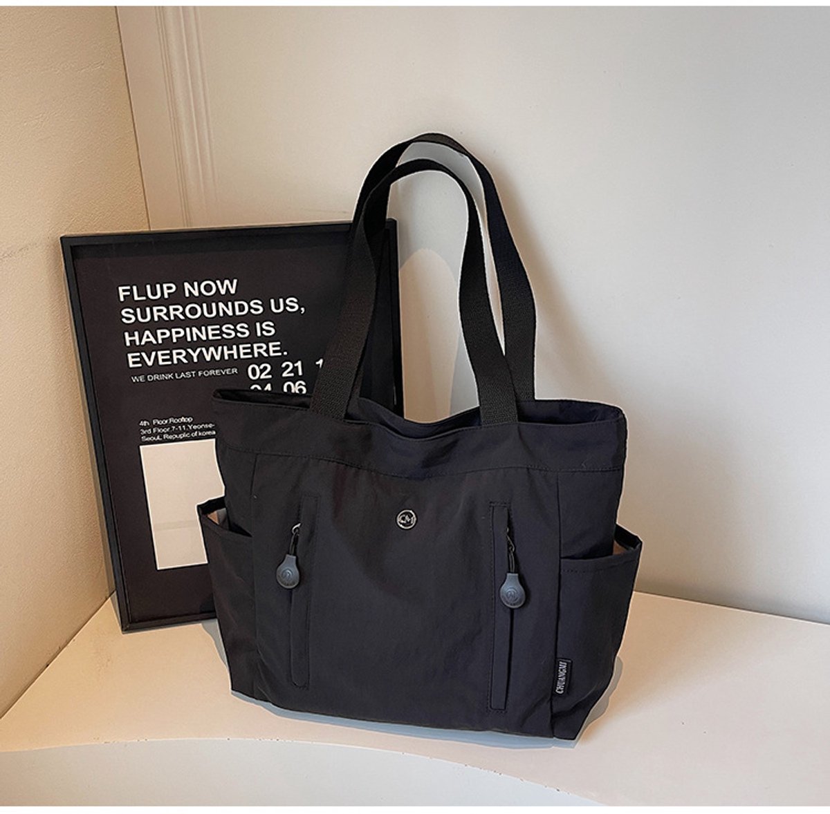 casalora – Nieuwe modieuze casual totebag 2026 – Schoudertas met grote capaciteit – Handtas – Canvas