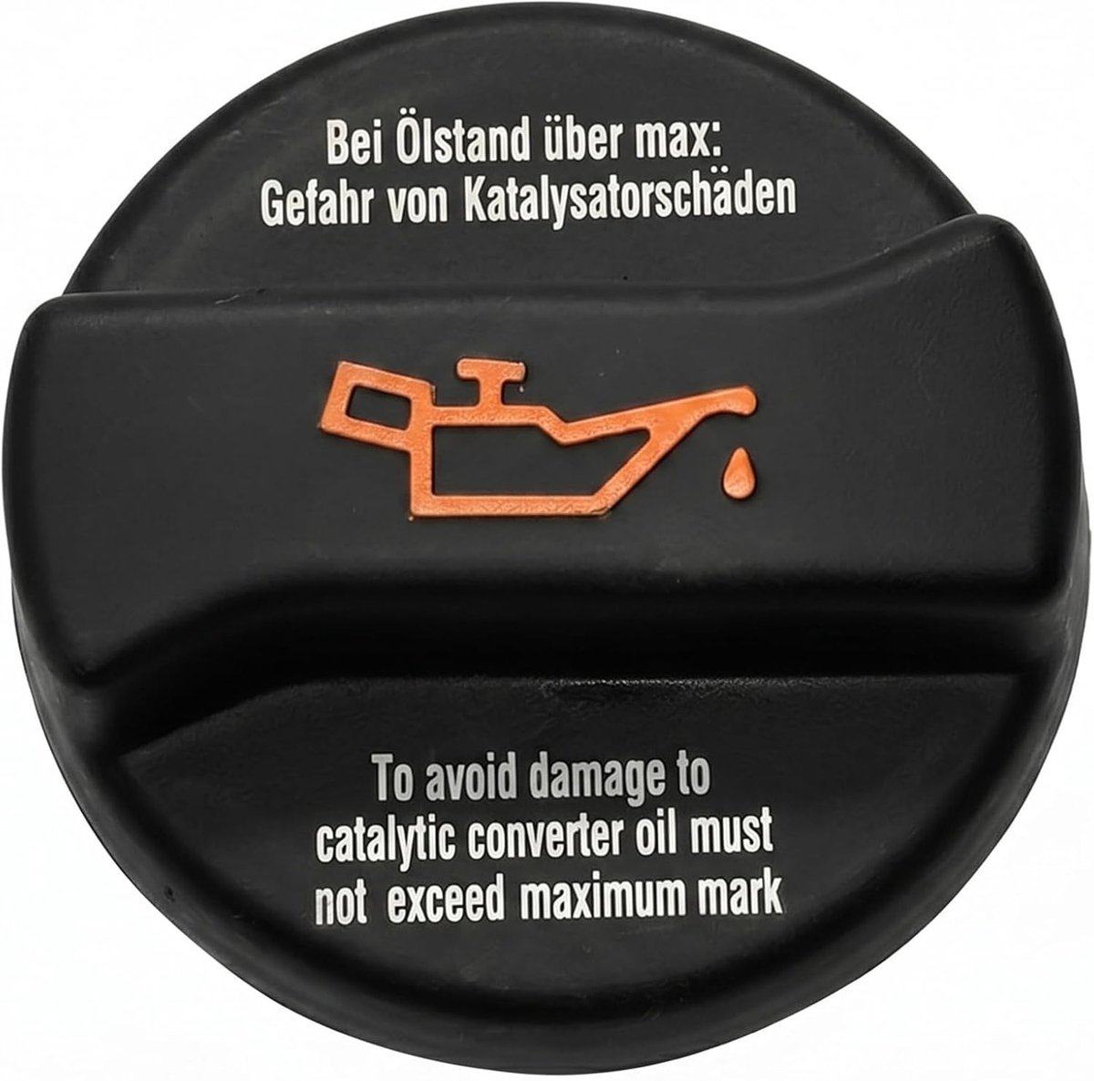 Olievuldeksel met afdichting voor motor, vervangend onderdeel voor VW Golf, Audi T4 T5, B5 B6, A3 A4 A6, Octavia, Leon, zwart, voorkomt olielekkage en zorgt voor optimale motorprestaties