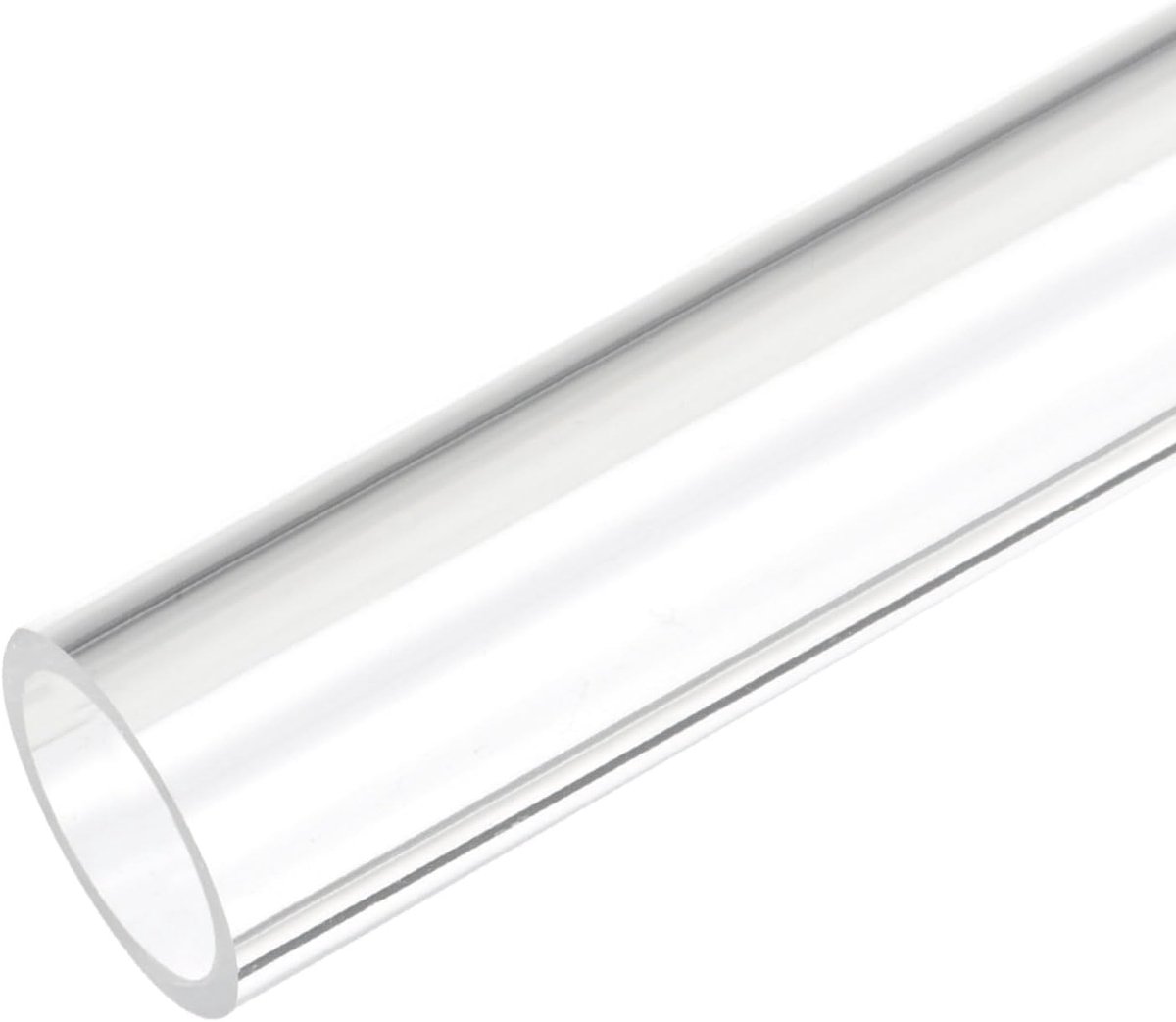 Acrylbuis, doorzichtige stijf, ronde kunststof slang, 15 mm ID, 19 mm, OD 10 inch, voor lampen en lantaarns, waterkoelsysteem