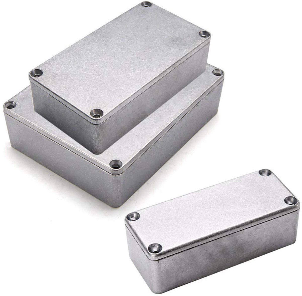 Extra grote elektronische projectbox van gegoten aluminium, weerbestendig, instrumentenbehuizing, goede warmteafvoer
