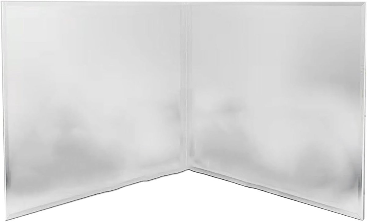 Vetspatbescherming voor fornuis, roestvrij stalen achterwand achter fornuis, opvouwbaar spatscherm voor keukenfornuis, schermbeschermer, 29 x 40 cm (29 x 40 2 sneetjes)