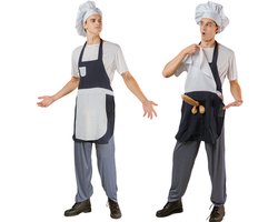 Joya Party® Cheeky Chef Kostuum Heren | Grappig Kok Kostuum Man | Chef Verkleedkleding Mannen | Schort met Verrassing | Koksmuts | Carnaval Outfit | Fout Verkleedfeest | Piemel Pak | One Size Joya Party® Cheeky Chef Kostuum Heren | Grappig Kok Kostuum Man | Chef Verkleedkleding Mannen | Schort met Verrassing | Koksmuts | Carnaval Outfit | Fout Verkleedfeest | Piemel Pak | One Size
