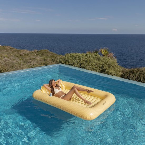 Tanning Pool Bed - Luchtbed Zwembad Opblaasbaar - Summer Fun — afbeelding 5