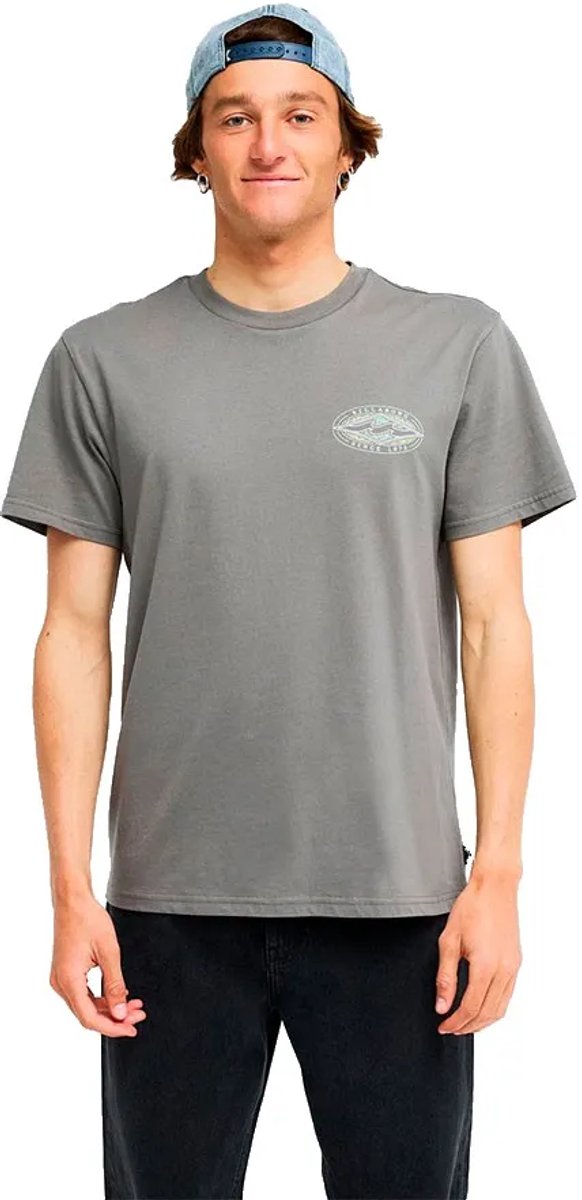 Billabong Diamond Vision T-shirt Met Korte Mouwen XL Man Pewte