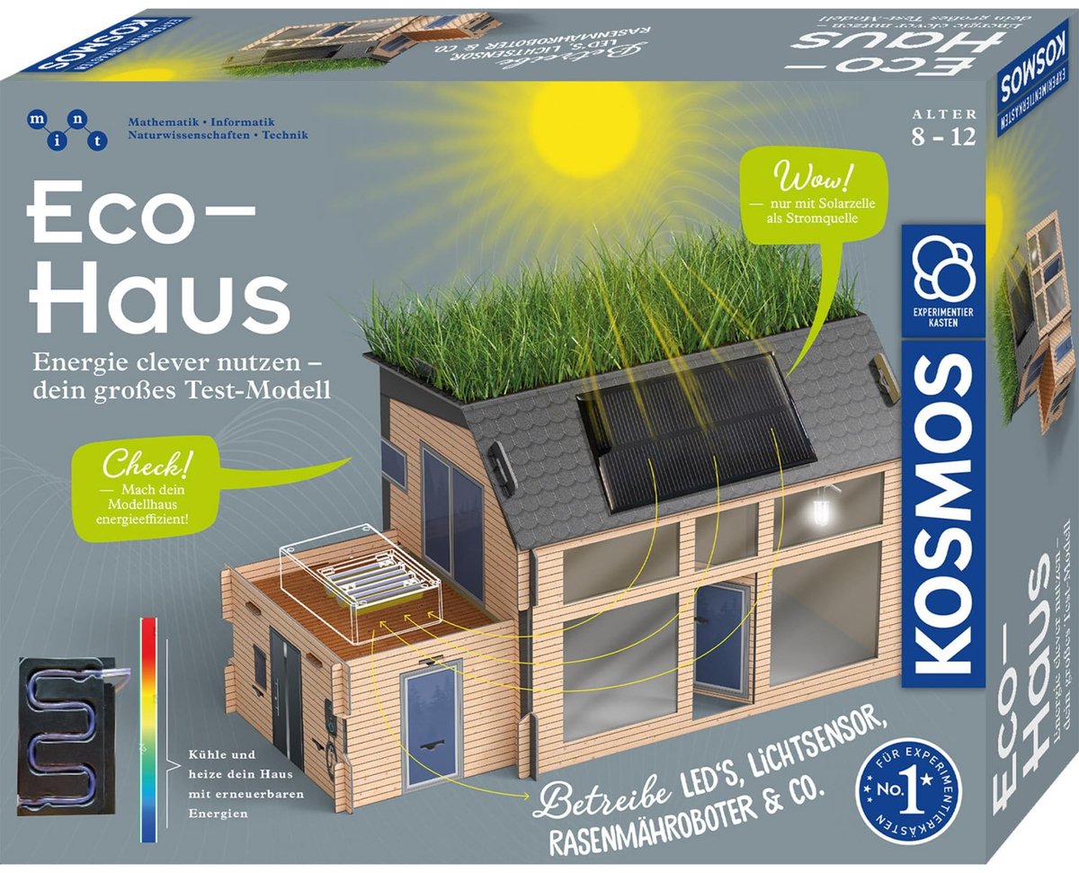 Elzusha - Eco Huis Experimenteerset - Duurzame Energie voor Kinderen