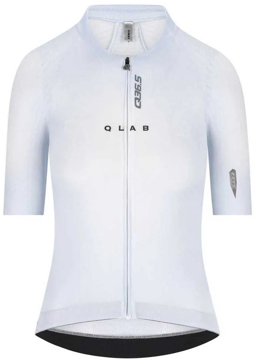 Q36.5 Gregarius Pro Q Lab Korte Mouw Wielertrui Wit XS Vrouw