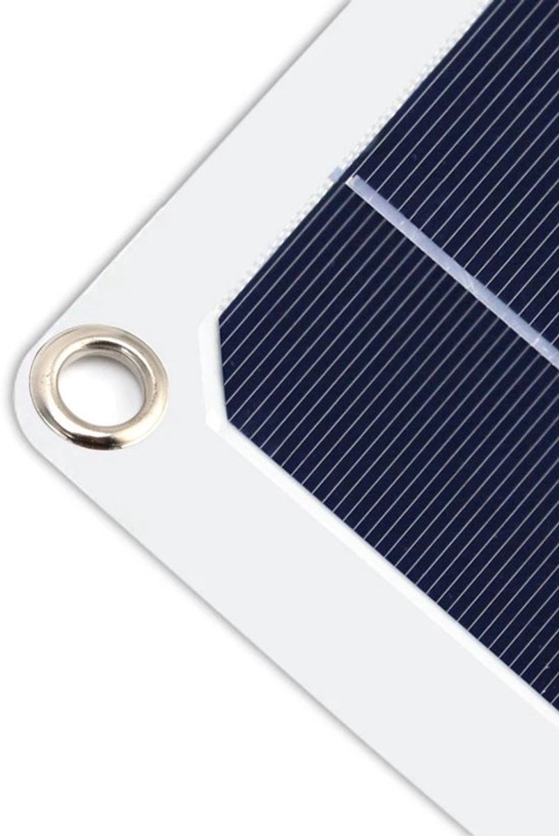 Zonnepanelen - Zonnepaneel - Monokristallijne - Voor Camping - Huis - Auto - 200W - Flexibele - Waterdichte - Off-Grid 12V Systeem - 2 Stuks