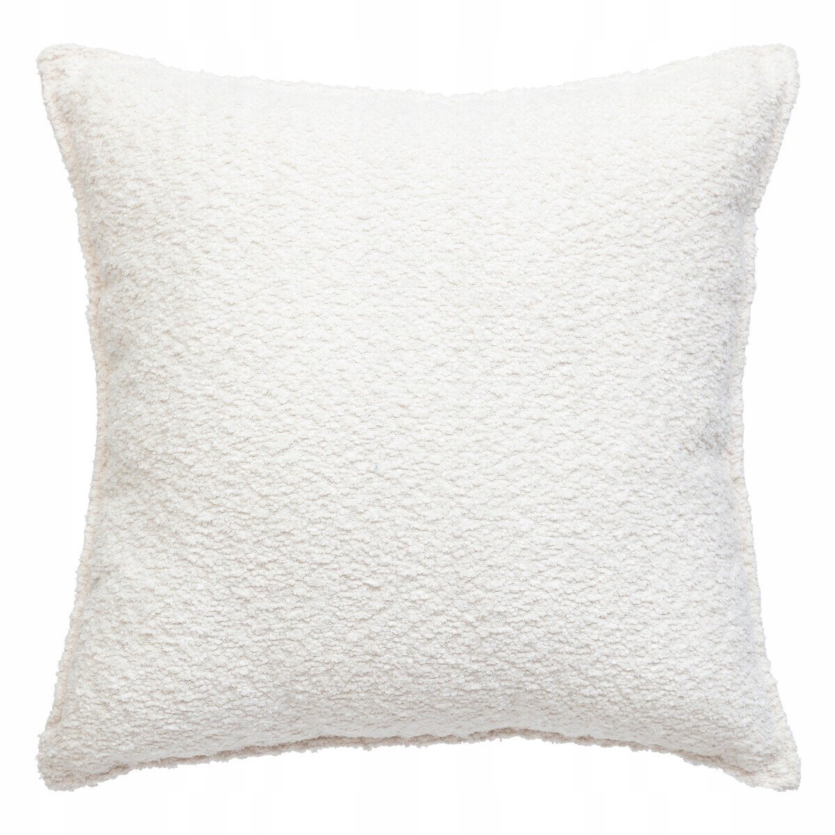 Merkloze Boucle Decoratief Kussen - Wit - 45x45 cm