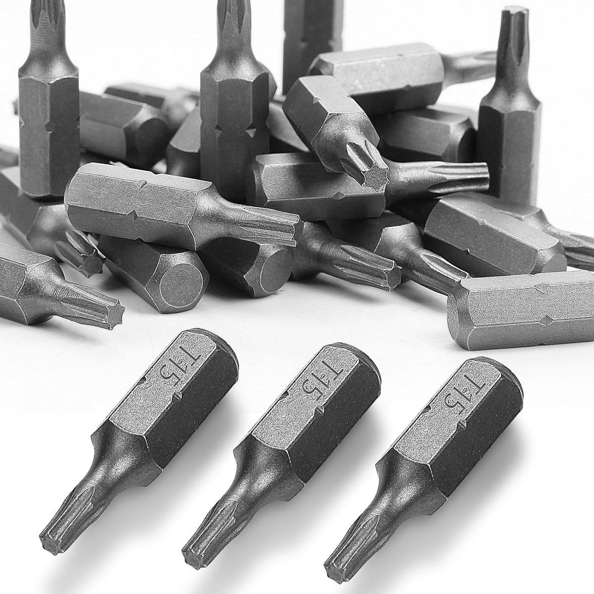 Torx Bit Set 30-delig - 25mm Chrome Vanadium Stalen Schroevendraaier Bits voor Precisiewerk en Vervangingen