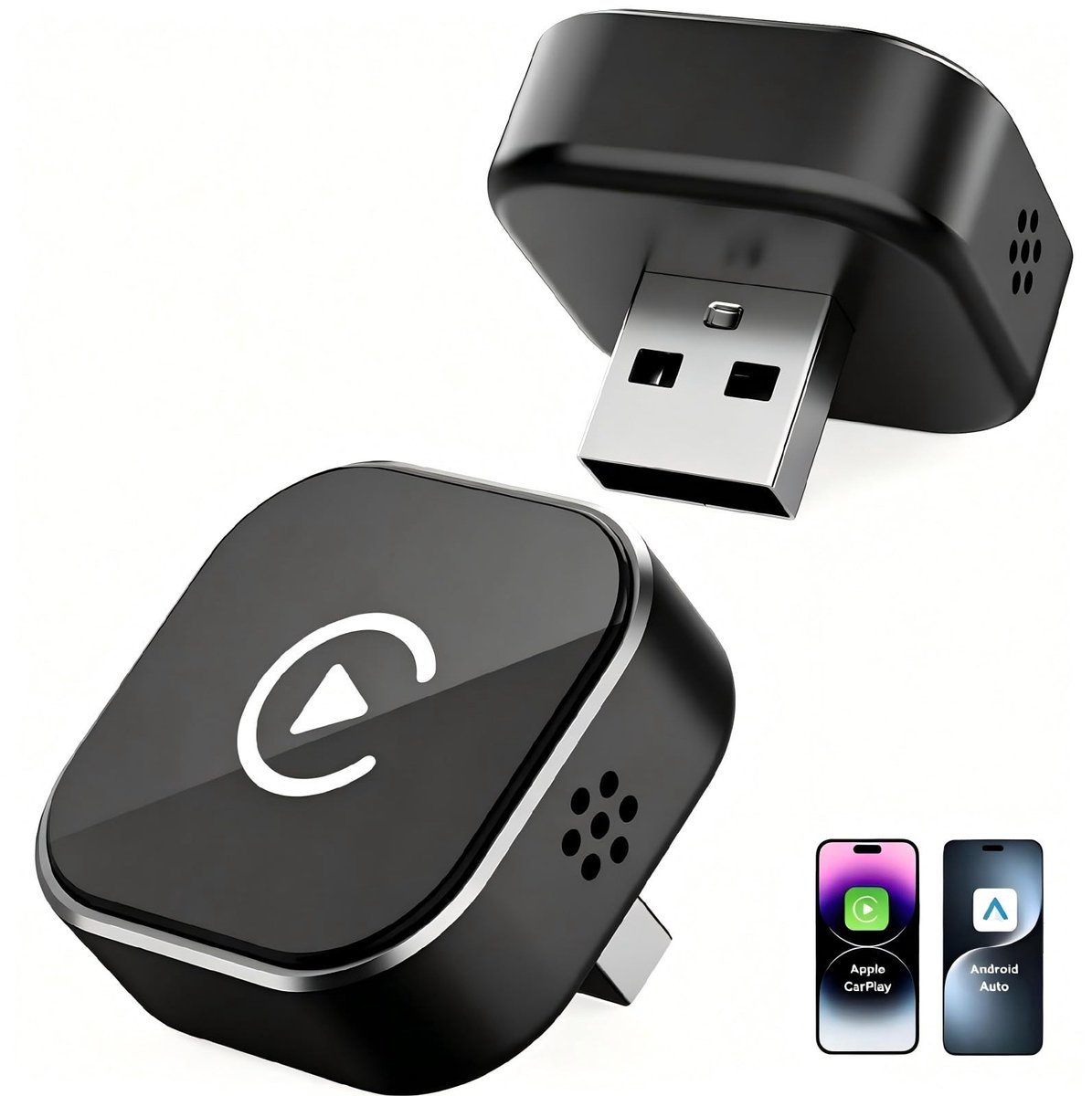 SolidKeus - Draadloze CarPlay Android Adapter voor Eenvoudige Verbinding