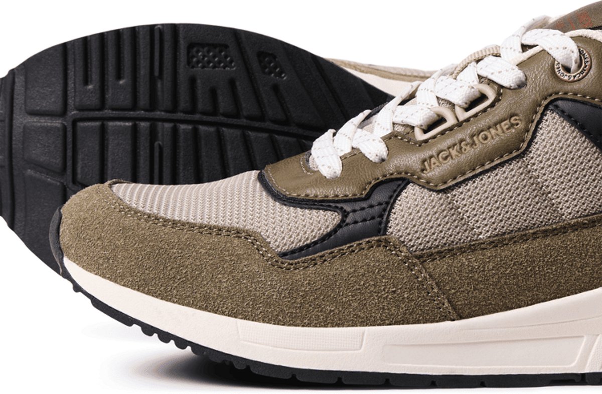 JACK&JONES - JFWJUPITER SYN SUEDE COMBO SNEAKER - Heren - Veterschoenen
