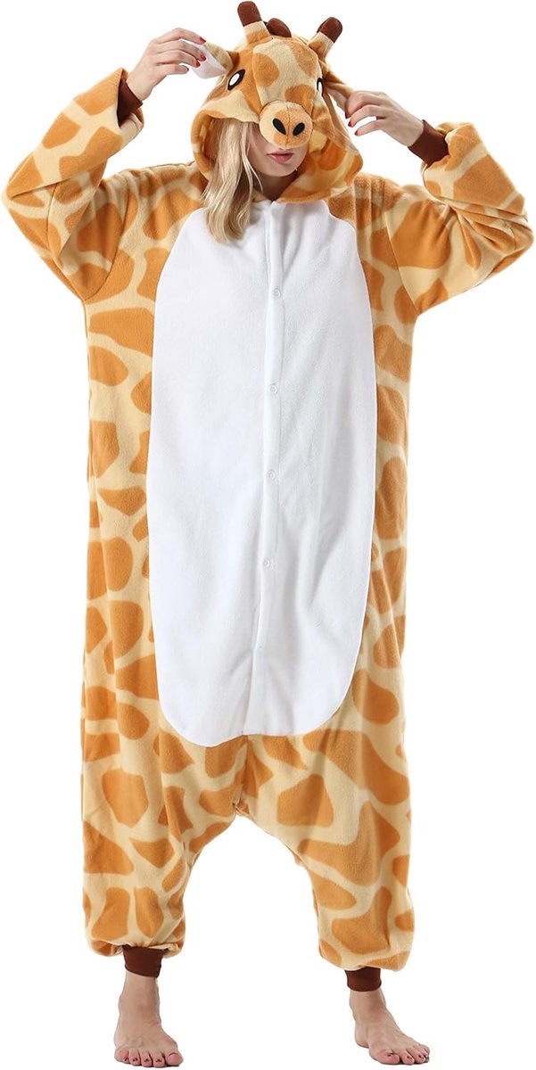 Uniseks onesies voor volwassenen, grappige cosplay-kostuums, cartoon pyjama’s, overalls, slaapkleding