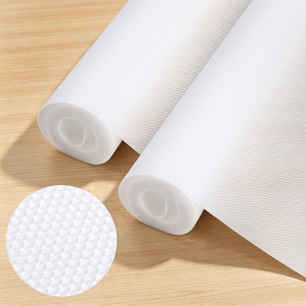 2 rollen lademat, niet-klevend, antislipmat voor laden, EVA-antislipmat, keuken, transparante lademat, kastfolie, lademat, op maat te snijden, voor kast en keuken, 30 x 300 cm