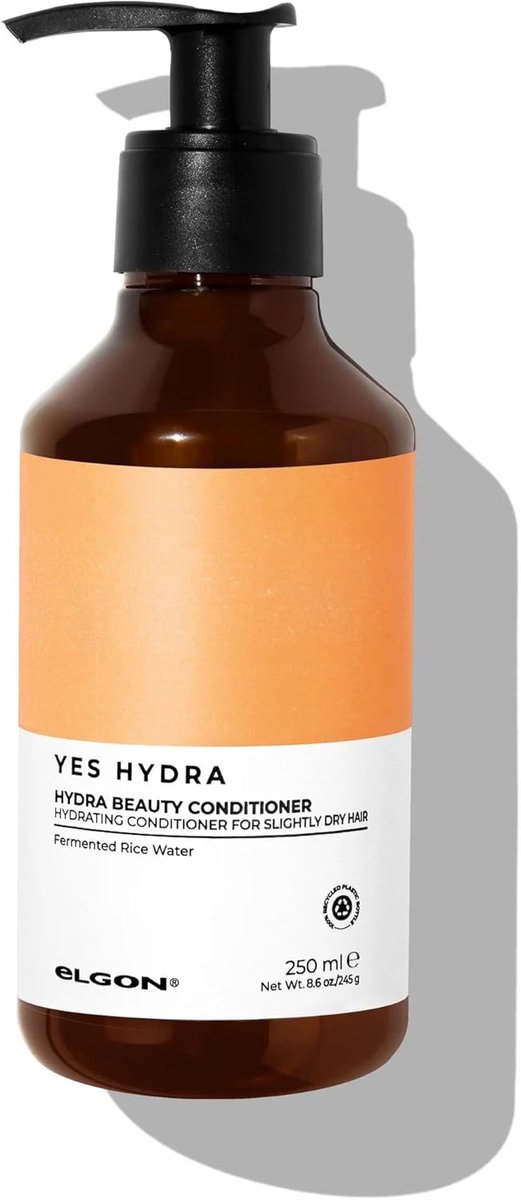 Elgon Yes Hydra Beauty - Conditioner 250 ml - Crèmespoeling Voor Alle Haartypes - Intensieve Hydratatie - Voedend En Glansgevend