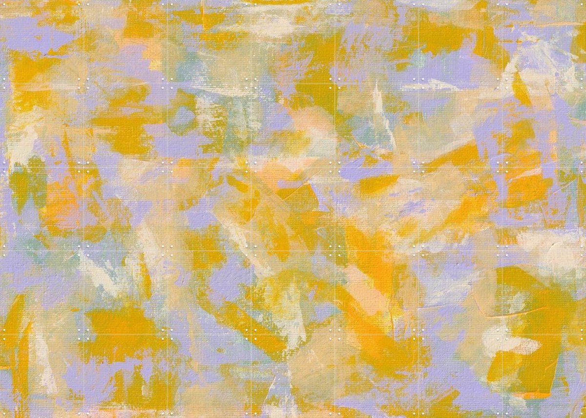 IXXI Aix en Provence, Studio Maren - 140 x 100 cm - Gratis ophangtool - Grote wanddecoratie en posters - Abstract, Kleurrijk, Kwaststreken, Speels