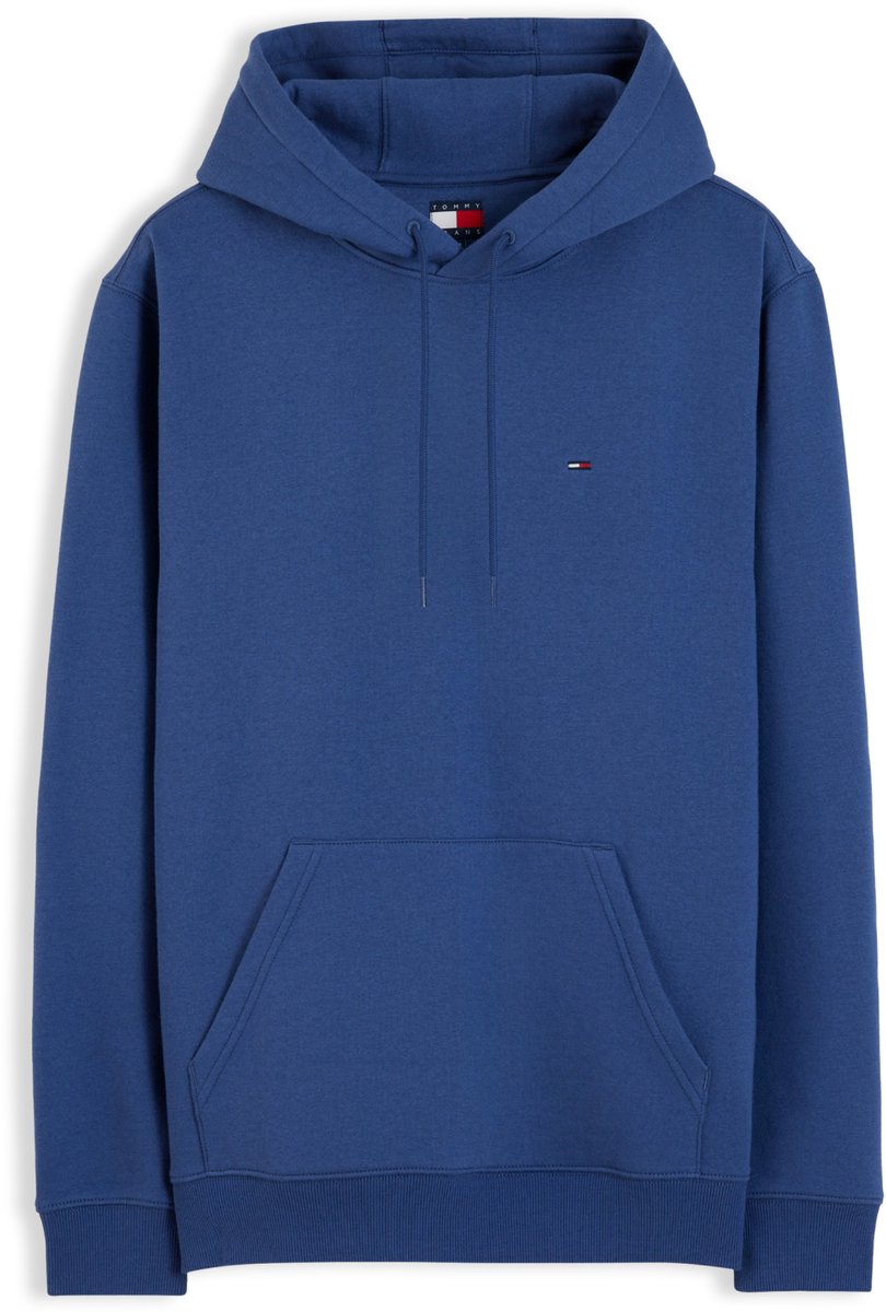Tommy Jeans Trui Tjm Reg S Flag Hoodi Dm0dm20742 Db7 Basic Mannen Blauw