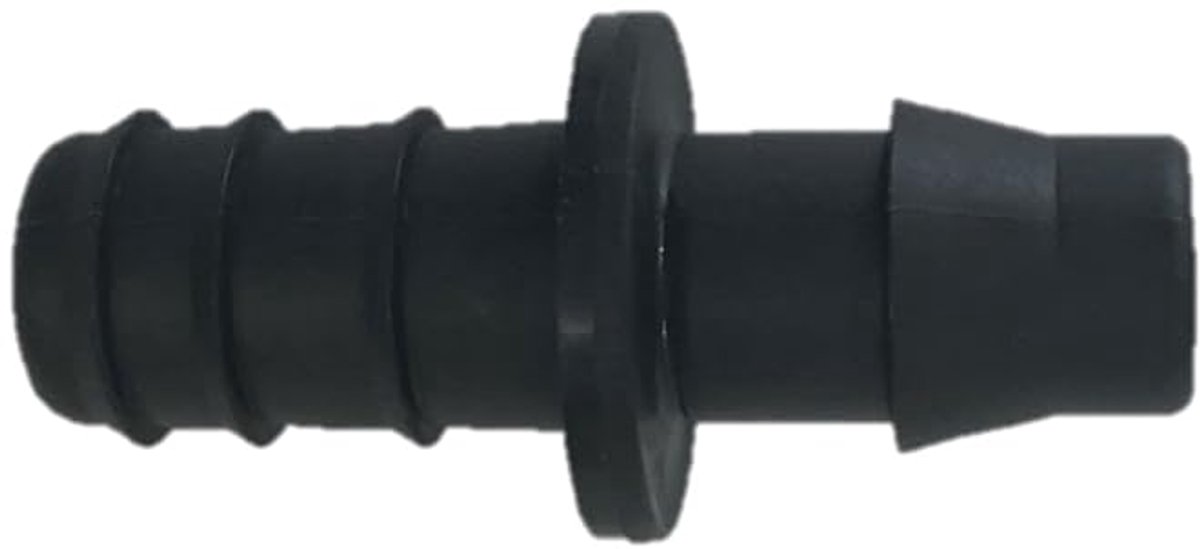16 mm, 15 stuks, zwart, druppelirrigatie-accessoires, uv-bestendig, met griptanden, 15 stuks