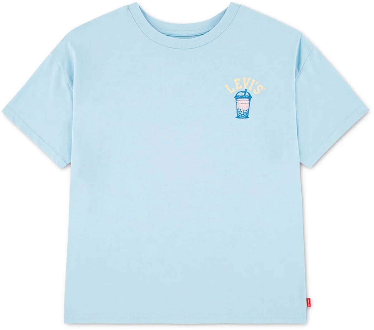Levi´s ® Kids Boba Oversized T-shirt Met Korte Mouwen 5 Years Meisje Angel Falls
